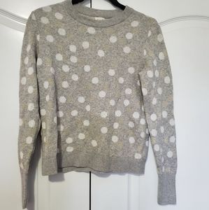polka dot sweater